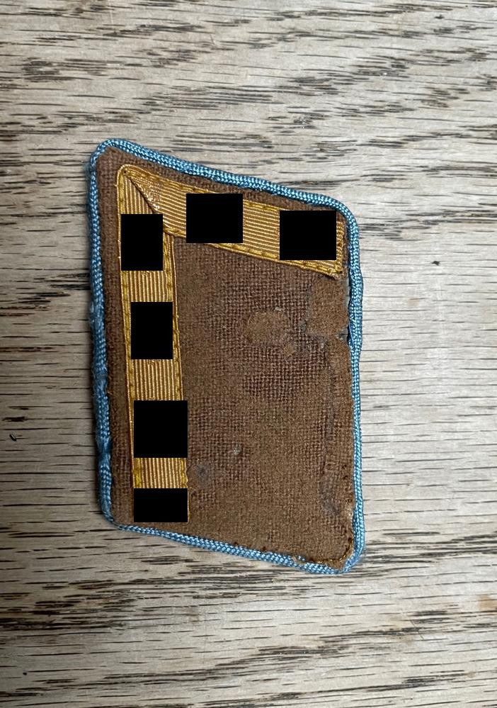 Patte de col politique NSDAP - Gauleitung - "Anwärter", Enlèvement ou Envoi, Autres, Autres types