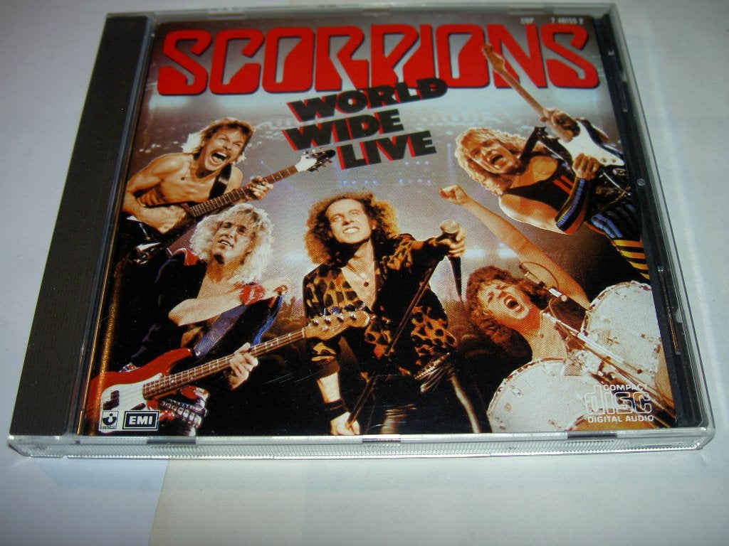 CD Scorpions — World Wide Live, CD & DVD, Enlèvement ou Envoi, Utilisé, Rock