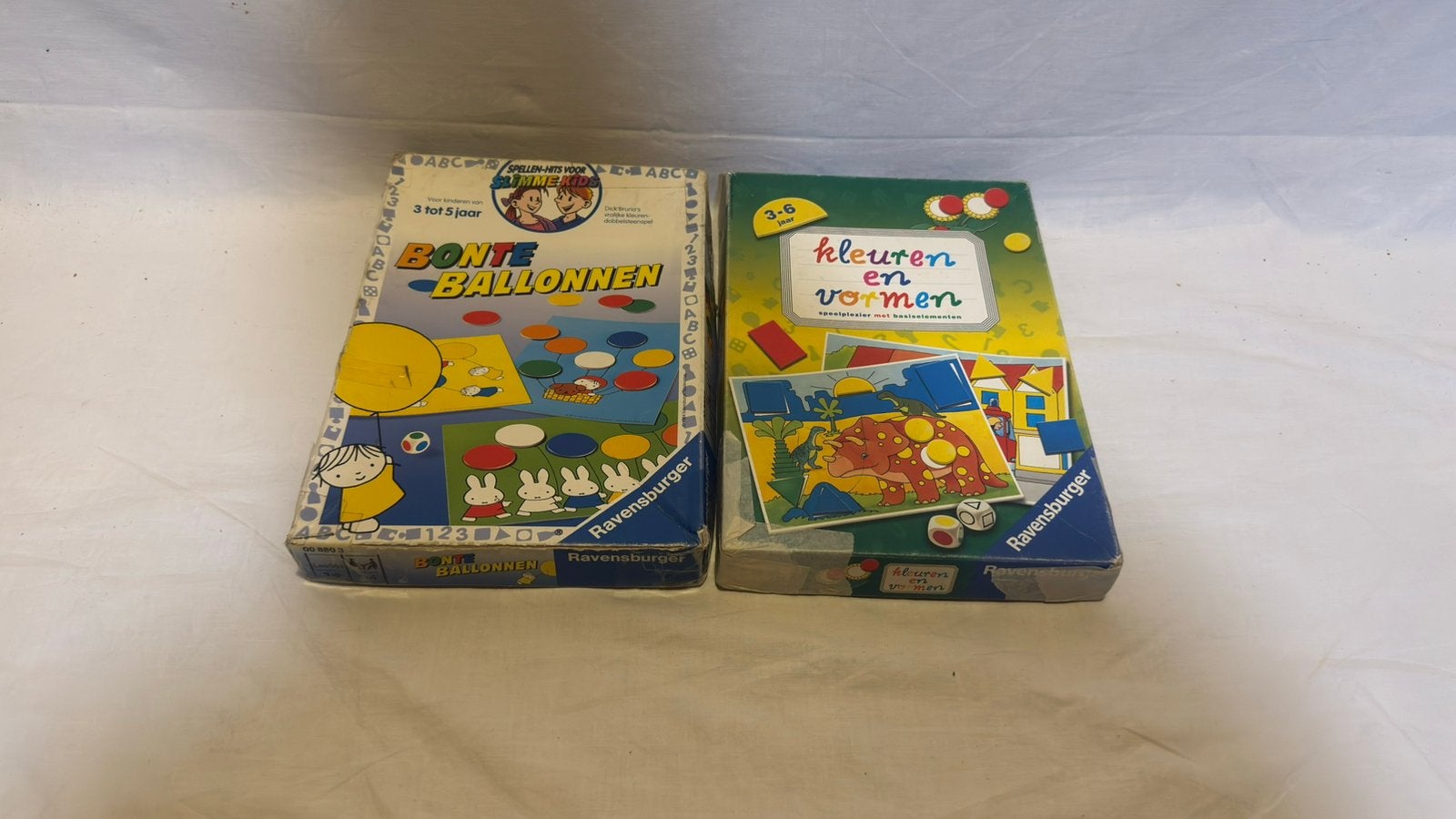 2 Bordspellen Voor Kinderen! Van Ravensburger!, Een of twee spelers, Ophalen of Verzenden, Gebruikt, Ravensburger