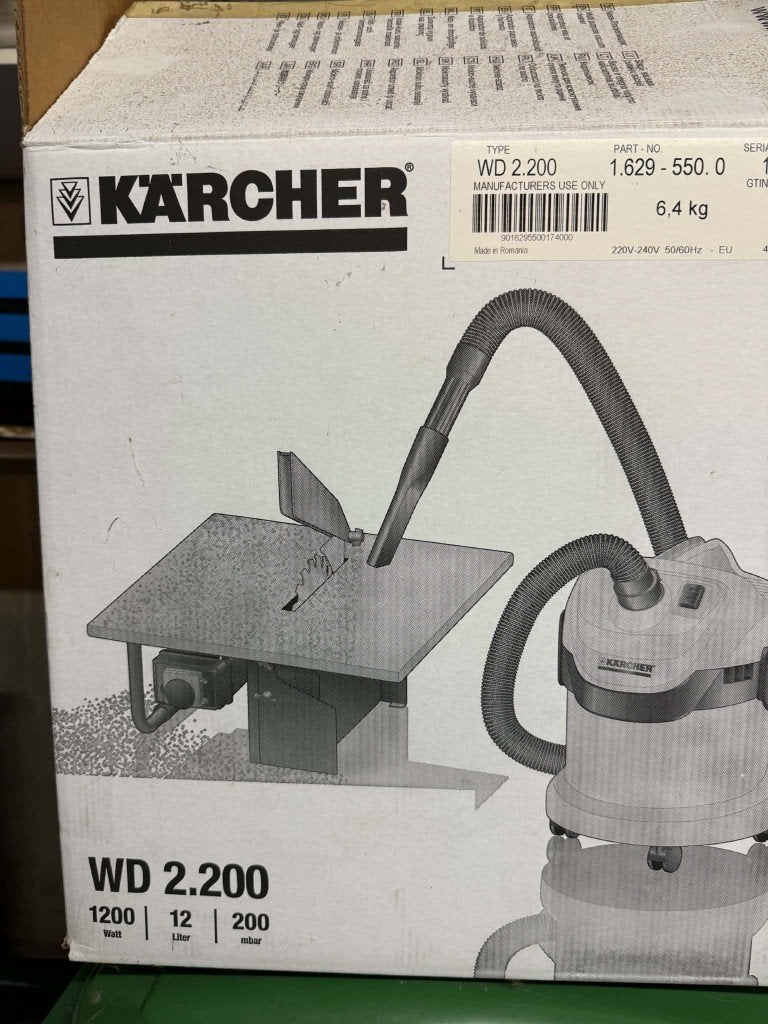 karcher stofzuiger - zo goed als nieuw, Elektronische apparatuur, Kärcher, Zo goed als nieuw, Minder dan 1200 watt, Ophalen