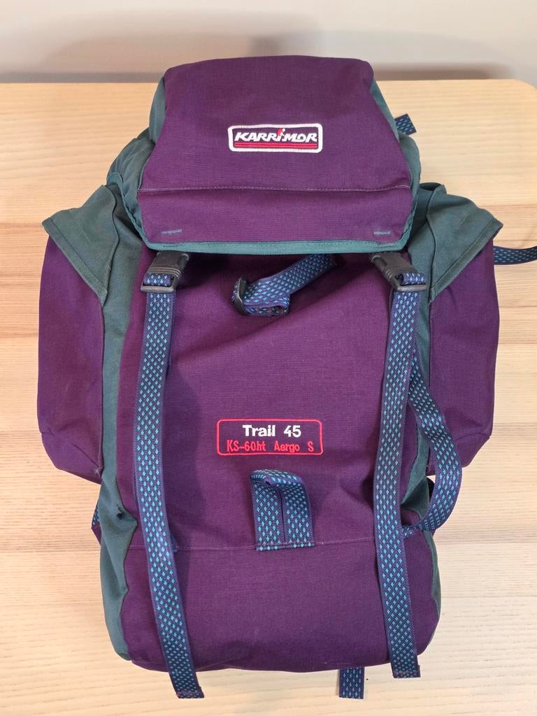 Karrimor trekkingrugzak, Ophalen