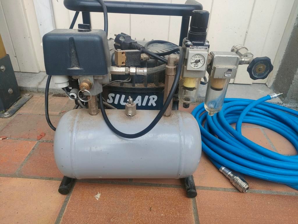 Sil air stille compressor, Ophalen