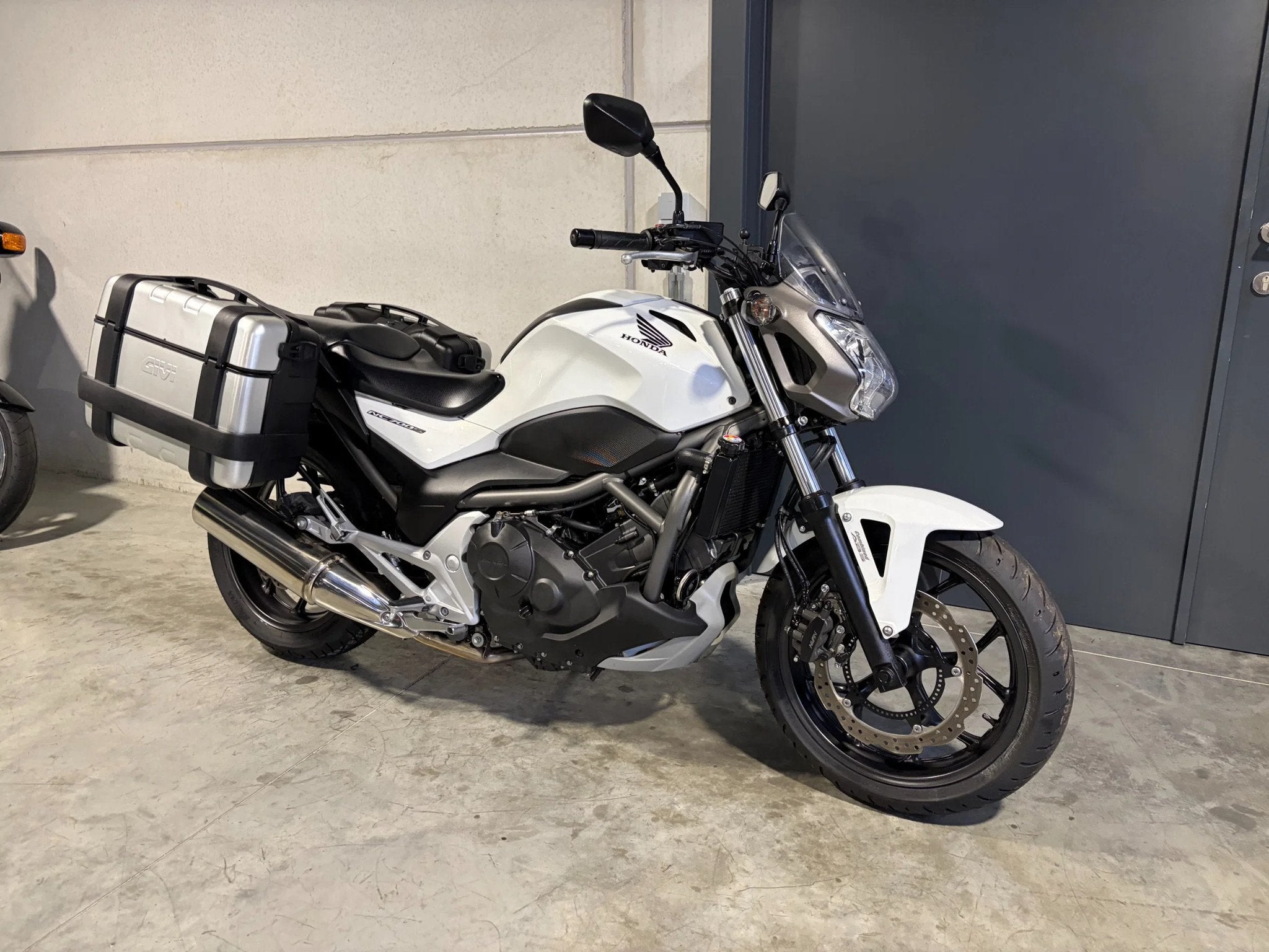 Honda NC700S handige naked met kofferset, Motos, Tourisme, Entreprise, 700 cm³