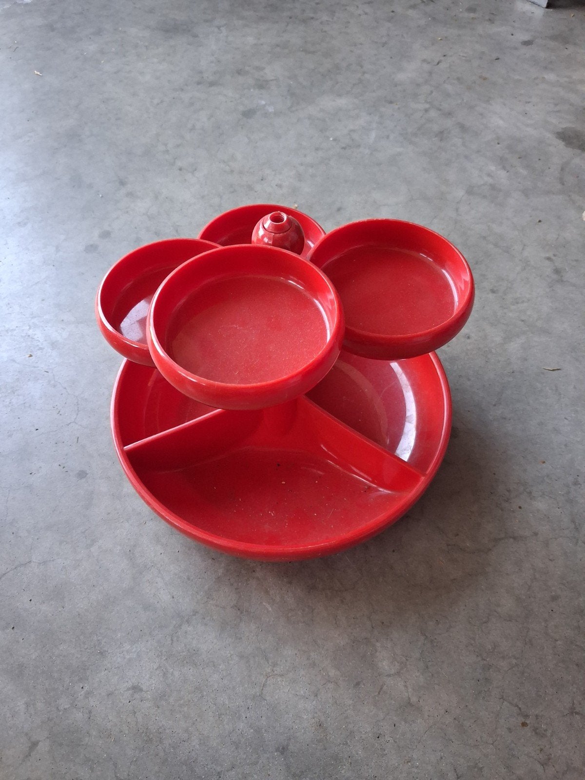 leuke staander voor aperitief hapjes retro vintage, Huis en Inrichting, Ophalen of Verzenden