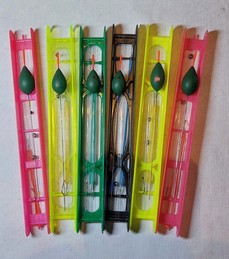 Set de 6 lignes de pêche artisanales 58, Enlèvement ou Envoi, Neuf, Ligne fixe