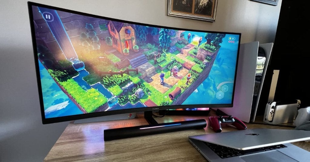 Huawei Mateview GT 34, Informatique & Logiciels, Gaming, 1 à 2 ms, Comme neuf, Ultra HD (4K)