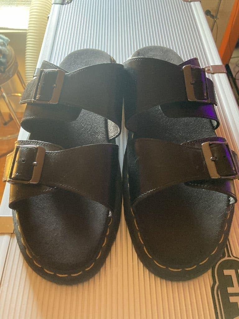 Dr Martens sandalen (maat 48), Sandalen, Zwart, Ophalen of Verzenden, Zo goed als nieuw