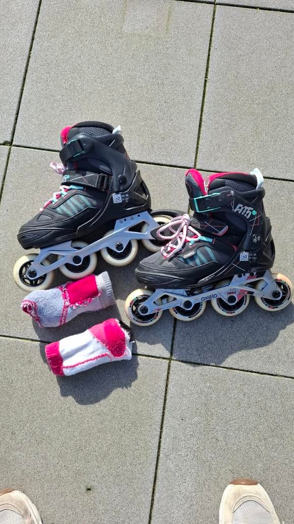 skates Oxelo Fit 5 
Maat 35-38, Ophalen, Kinderen