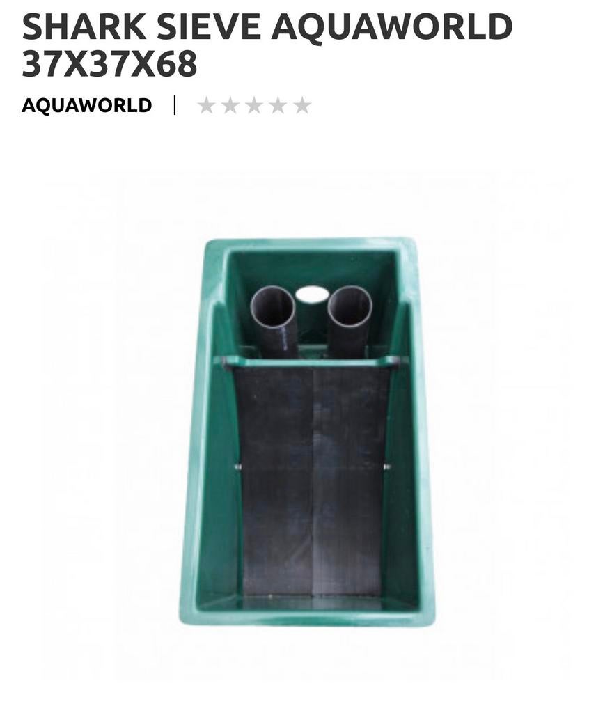 Filtre sieve pour étangs, Jardin & Terrasse, Étangs, Enlèvement, Comme neuf