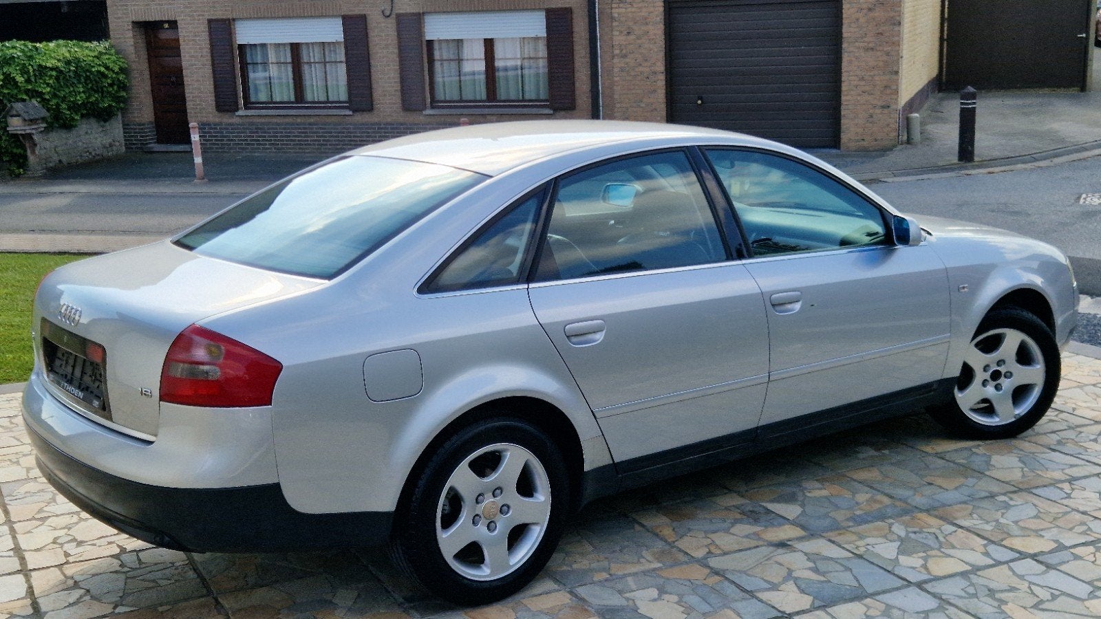 Audi a6 1.8benzine 5V airco/leder zeer net, Autos, Achat, Radio, Bleu, Particulier