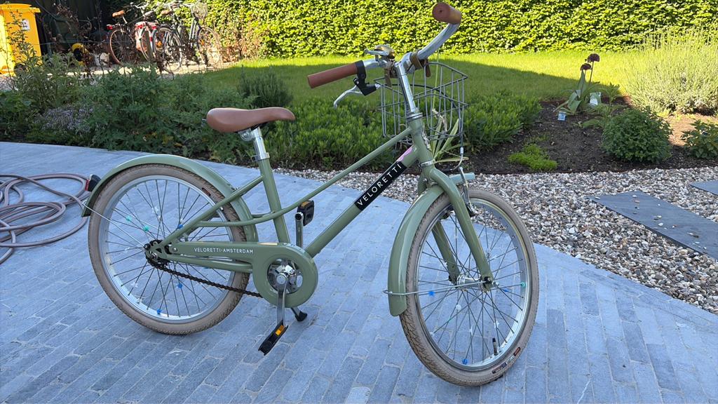 Veloretti meisjesfiets 20 inch, Ophalen, Gebruikt, Terugtraprem, 20 inch of meer