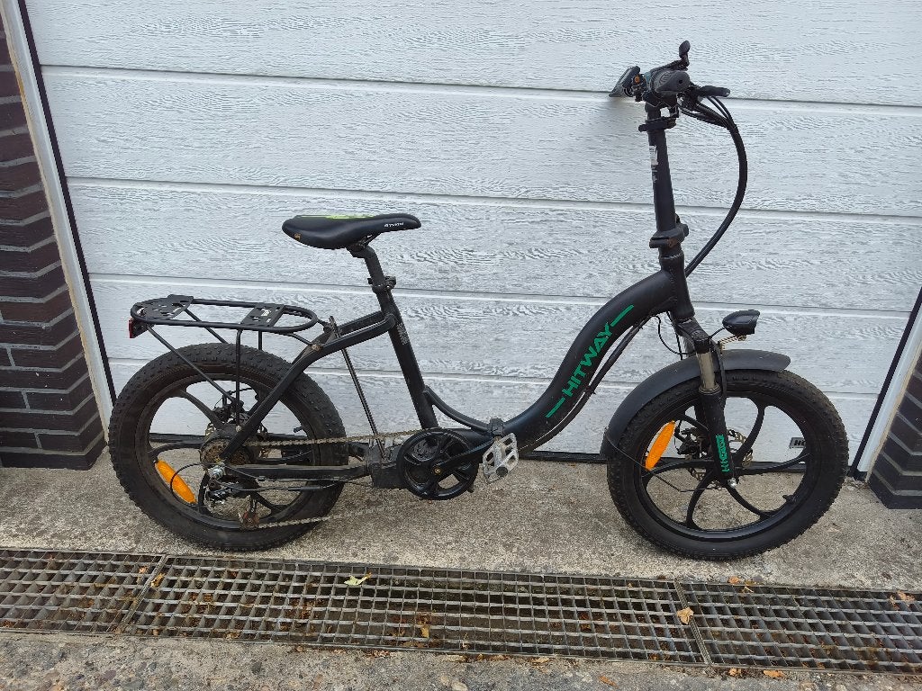 HITWAY Fatbike plooifiets – zonder batterij –voor onderdelen, Ophalen, Gebruikt