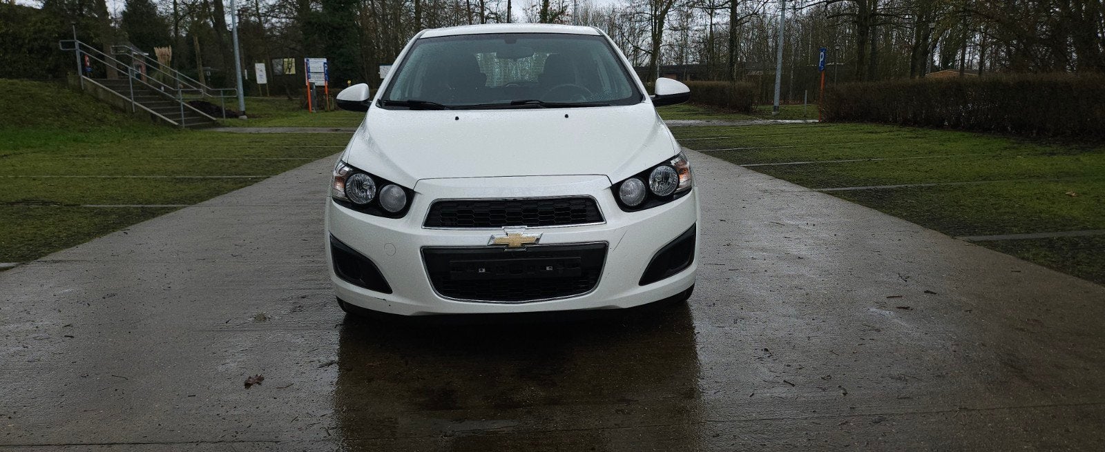 Chevrolet Aveo 1.2 Benzine Bj.2013 Met 107.000 Km. Garantie, Autos, Chevrolet, Achat, Entreprise, Boîte manuelle, Tissu