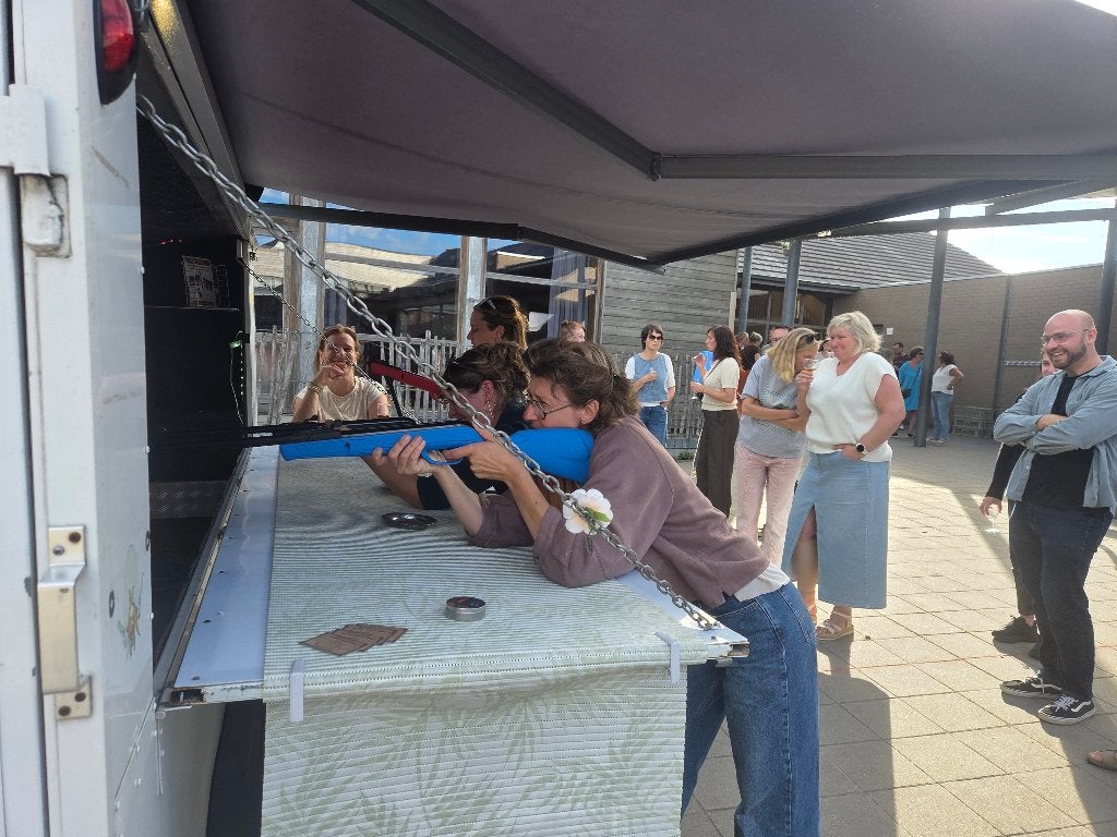 Verhuur schietkraam 0497/613577 word geleverd en afgehaald, Hobby en Vrije tijd, Ophalen, Nieuw