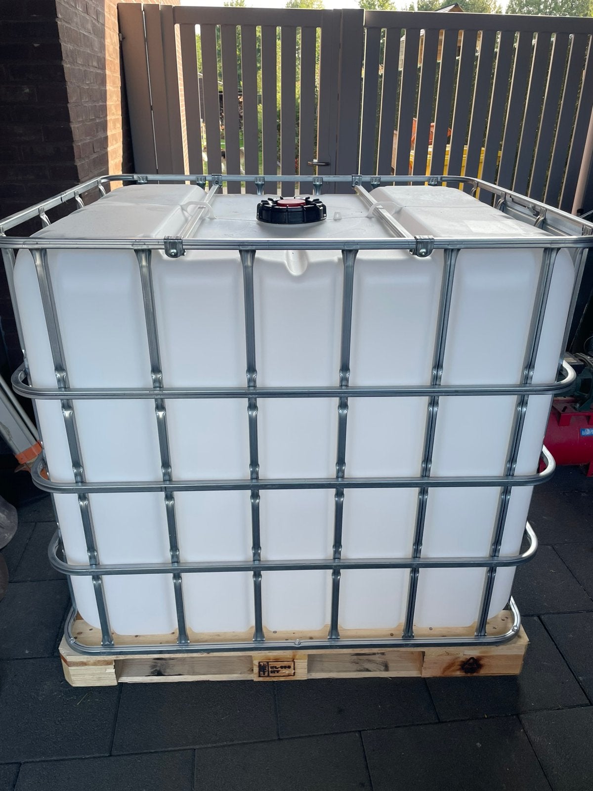 Regenton 1000L, Tuin en Terras, Regentonnen, Ophalen, Zo goed als nieuw