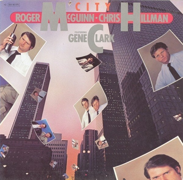 McGUINN-HILLMAN-CLARK (BYRDS) CITY, LP, Zo goed als nieuw, 12 inch, Poprock