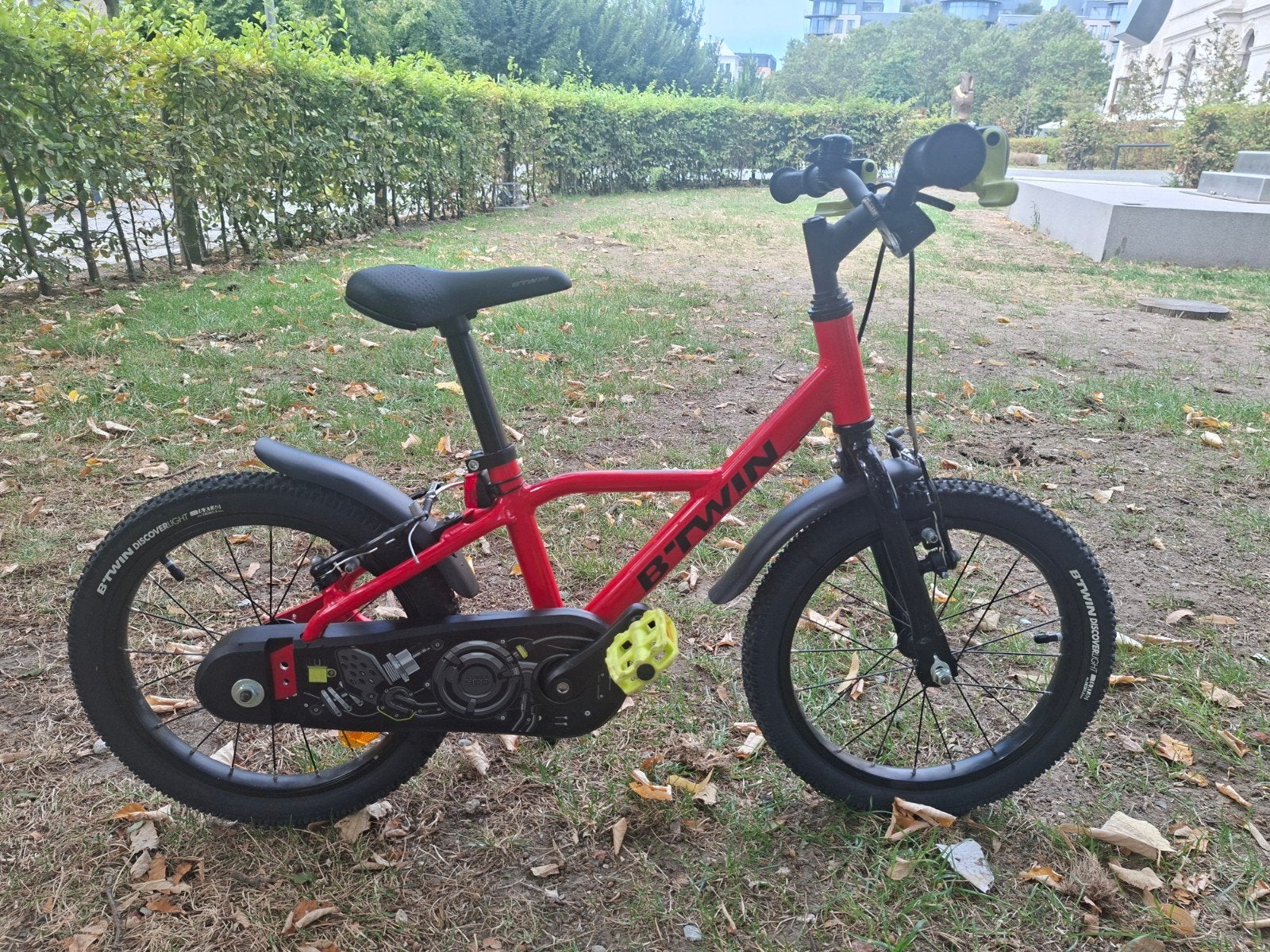 B'TWIN 16 inch Racing rood, Ophalen, Gebruikt, Btwin Decathlon