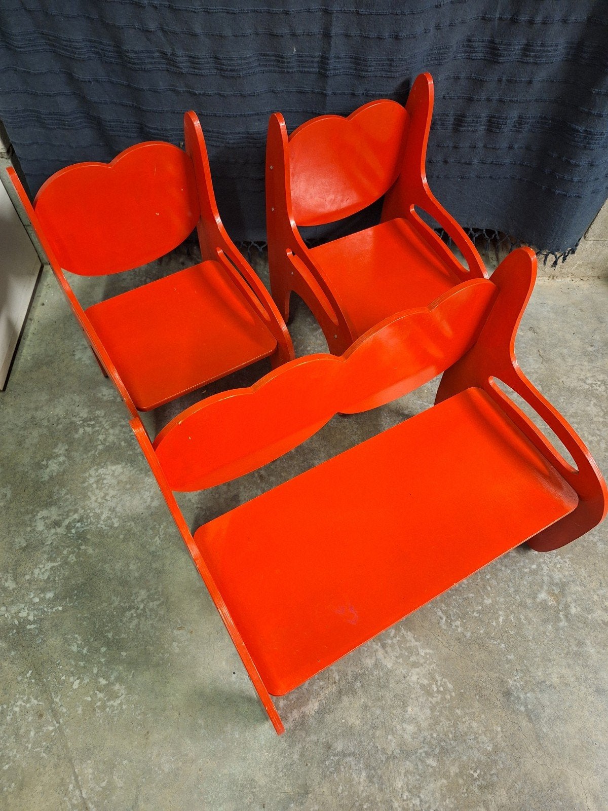 2 kinderstoeltjes en bankje, Huis en Inrichting, Stoelen, Ophalen