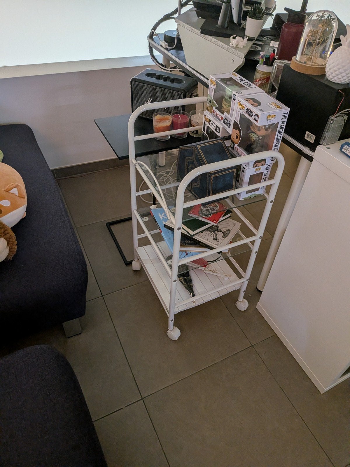 bar rek op wielen, Ophalen of Verzenden