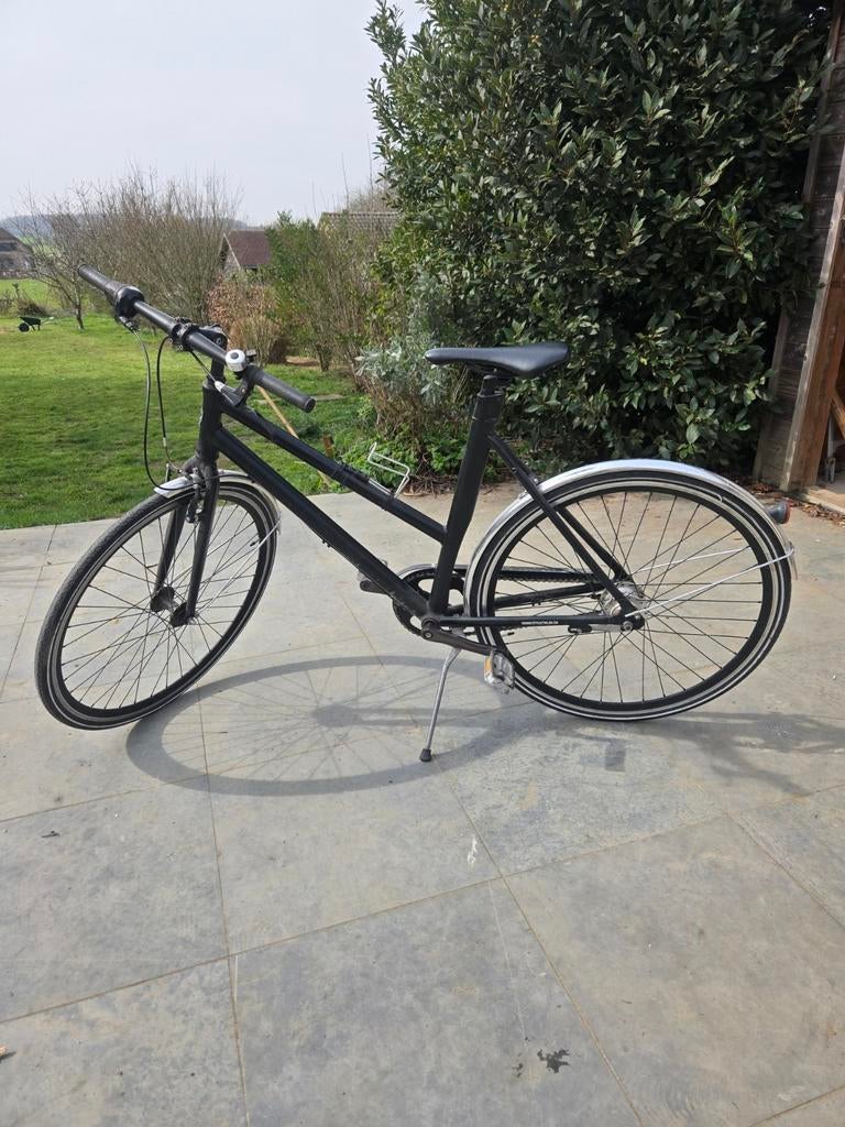 Stylecykler hybride (koers)fiets, Ophalen