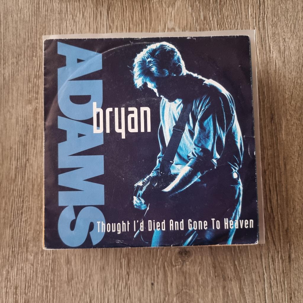 7" Bryan Adams – Thought I'd Died And Gone To Heaven, Cd's en Dvd's, Vinyl Singles, Gebruikt, 1990 - 1999, 7 inch, Single