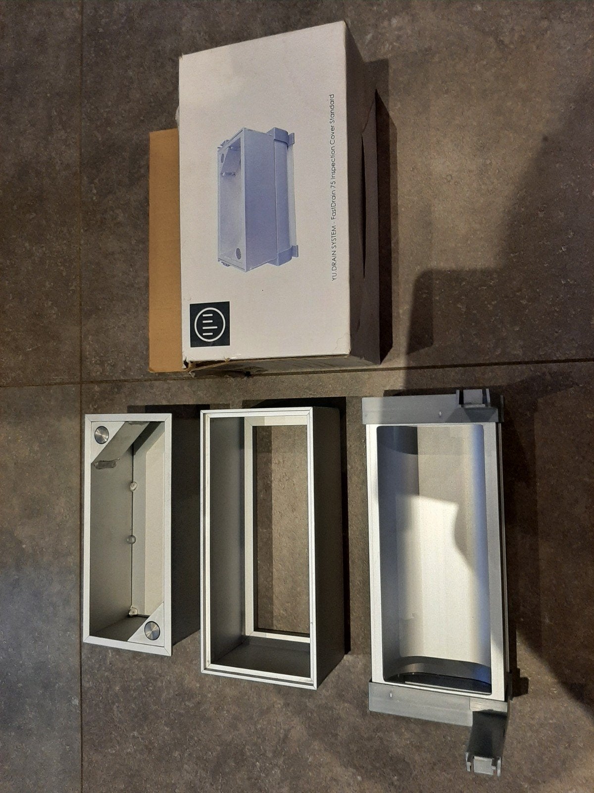 Nieuw inspectieluik voor waterafvoer goot 75 mm, Ophalen of Verzenden, Nieuw, Aluminium