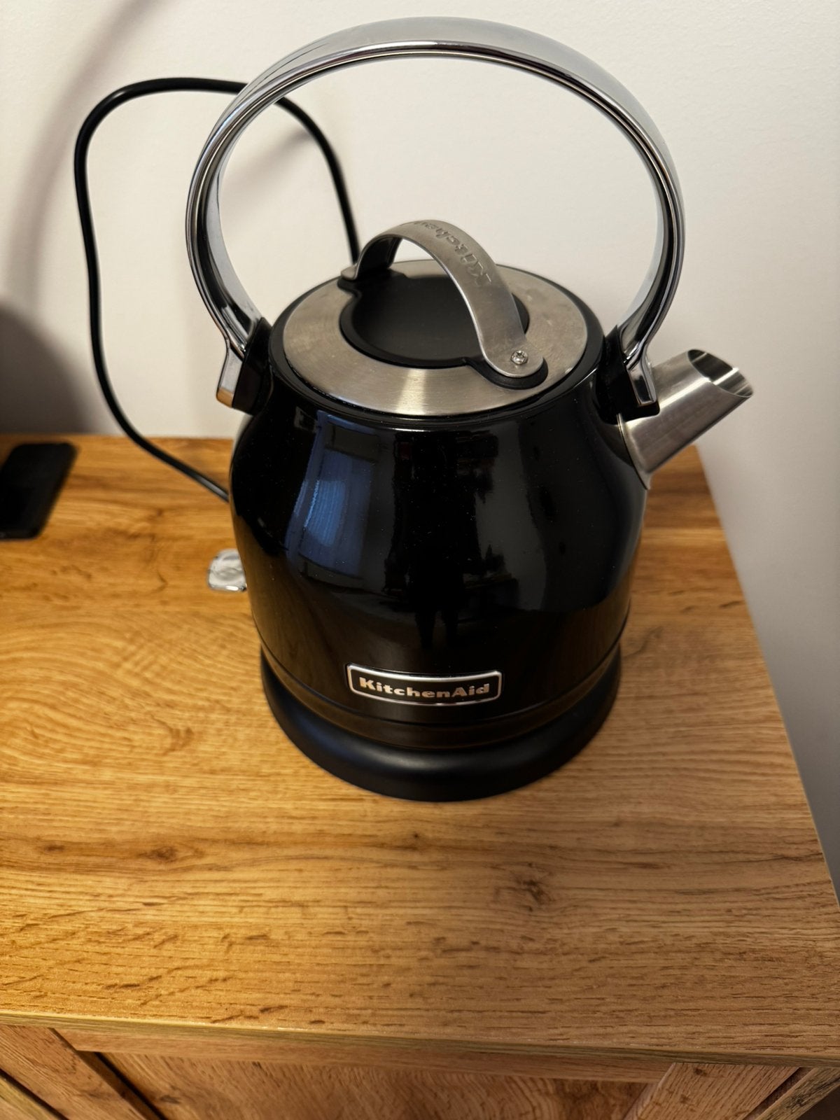 Bouilloire rétro Kitchenaid, Electroménager, Bouilloires, 1 à 2 litres, Enlèvement ou Envoi, Utilisé