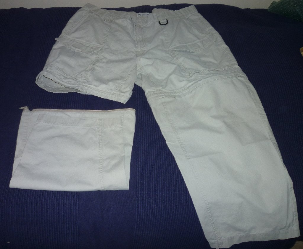 Pantalon‑short convertible Columbia pour homme taille XL, Columbia, Enlèvement ou Envoi, Beige, Taille 56/58 (XL)