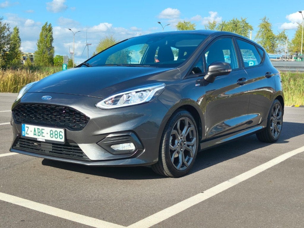 FORD FIESTA 2019 ST-LINE BENZINE / GARANTIE, Autos, Ordinateur de bord, Argent ou Gris, Achat, Euro 6
