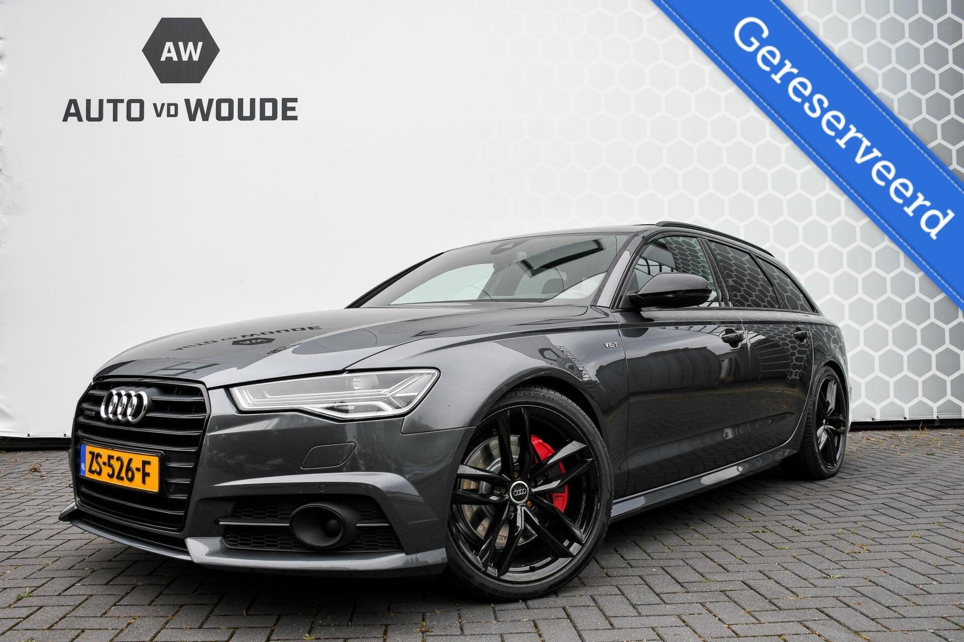 Audi A6 Avant 3.0 TDI BiT quattro Competition pano Leer Trek, Auto's, Audi, Automaat, Gebruikt, 326 pk, 1905 kg