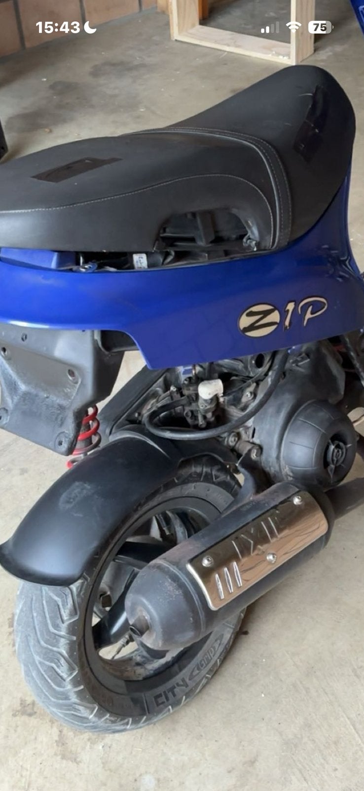 50cc blok ruilen tegen 70cc blok, Fietsen en Brommers, Ophalen, Tweetakt, Zip, Zo goed als nieuw