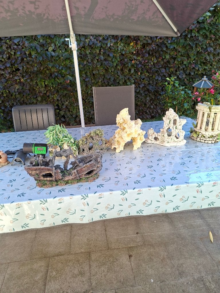 aquarium decoratie 80 euro ongeveer 10 stuks !!!, Enlèvement, Comme neuf, Decoratie