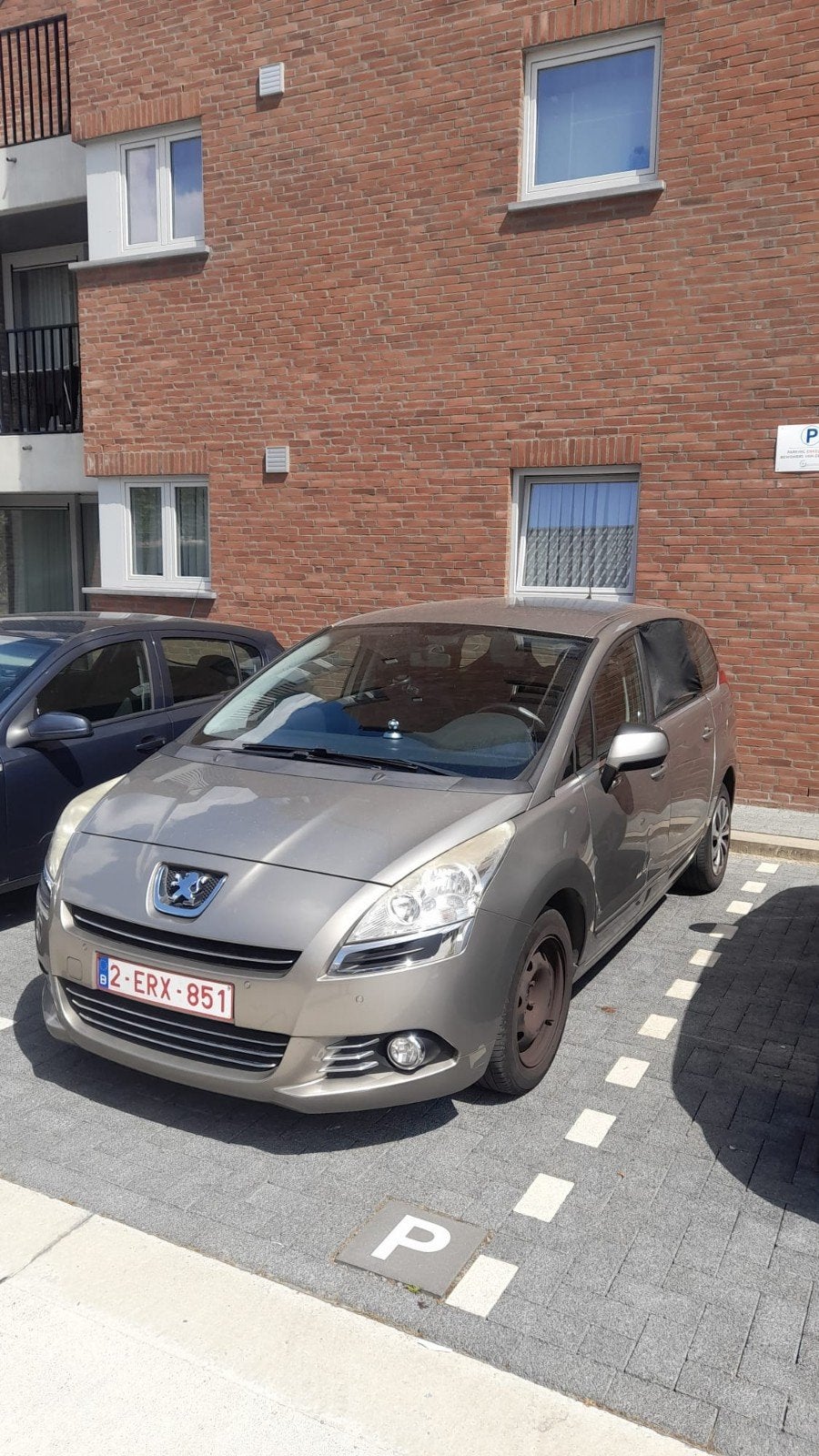 Peugeot 5008 1.6 Benzine, Auto's, Euro 5, Stof, Beige, Particulier