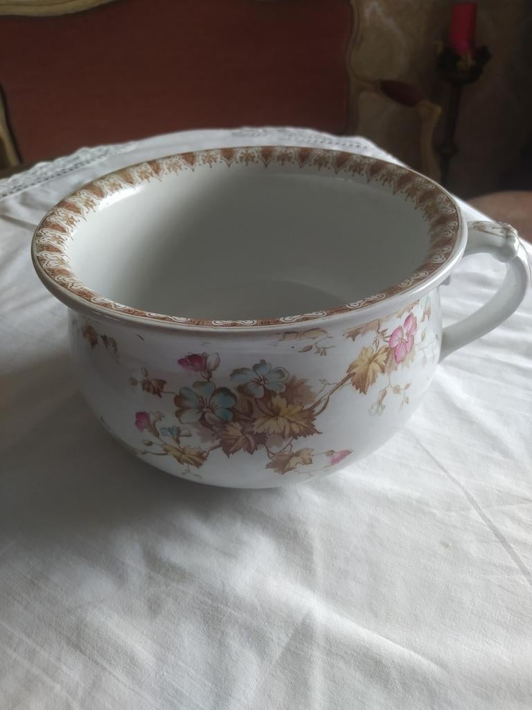 "Severn" Porselein nachtemmer antiek, Ophalen