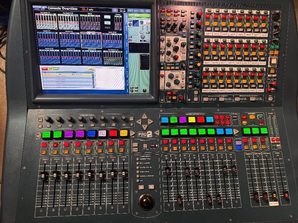 Midas PRO2C digitale mengtafel, Ophalen, Zo goed als nieuw, 20 kanalen of meer, Microfooningang