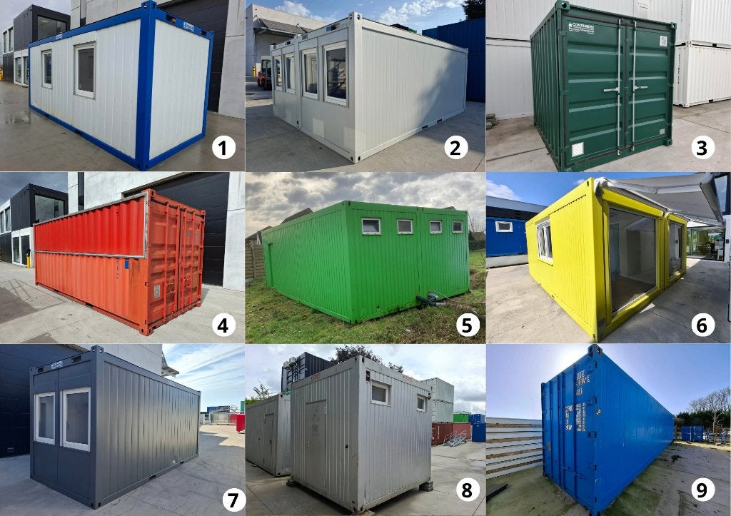 Gevarieerd Aanbod Tweedehands Containers, Doe-het-zelf en Bouw, Ophalen