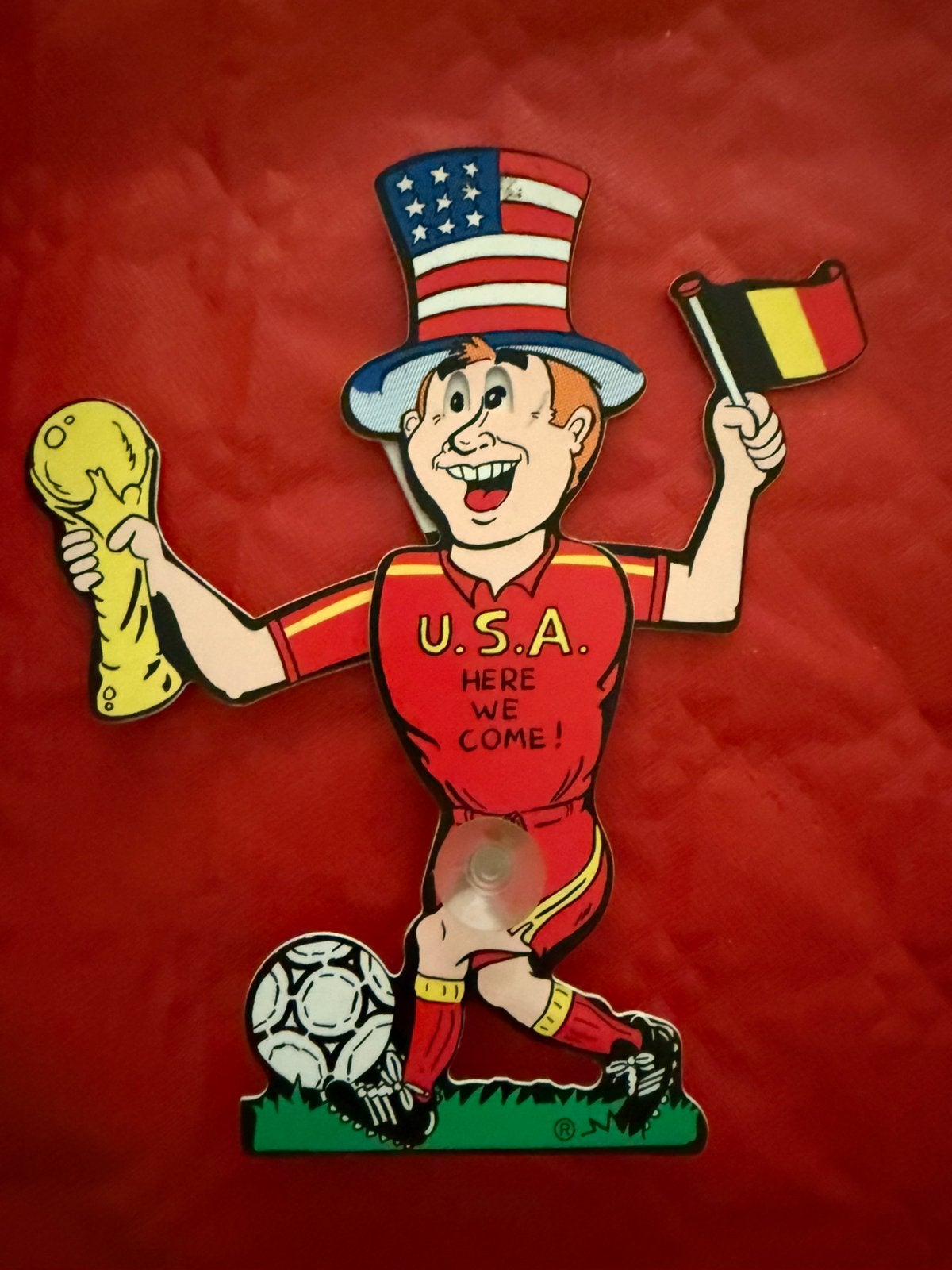 Rode duivels usa 1994 shaker, Verzamelen, Ophalen of Verzenden, Zo goed als nieuw, Overige typen