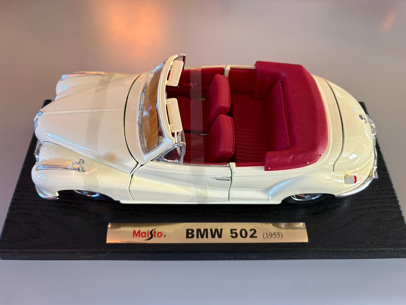 BMW 502 (1955), Enlèvement, Comme neuf