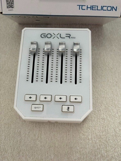 GoXLR Mini, Ophalen, Gebruikt, Minder dan 5 kanalen, Microfooningang