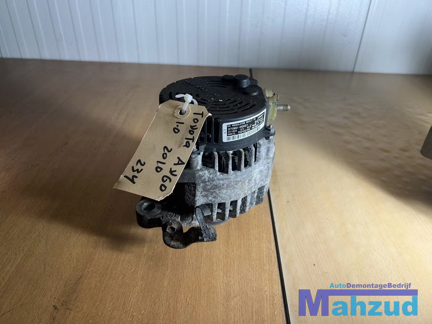 TOYOTA AYGO C1 107 80a dynamo 2005-2014, Info@toyota.co.jp, Toyota Motor Corporation, Toyota-Cho 1
471-8571  Toyota City, Toyota