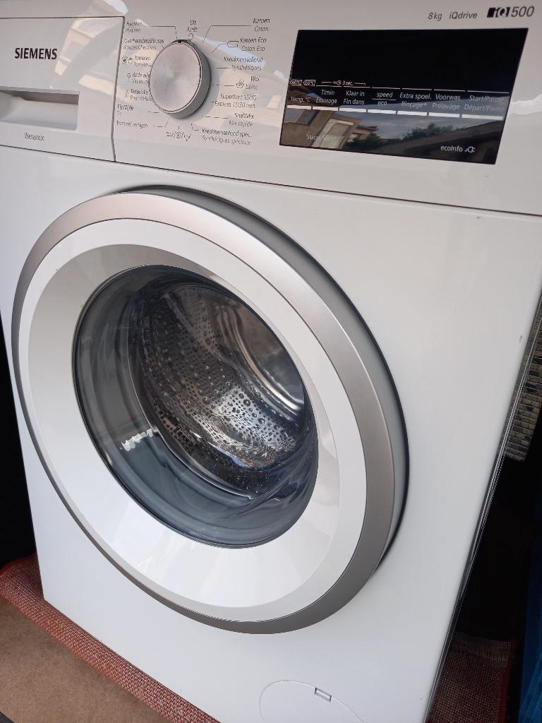 Machine à laver Siemens 8kg A +++, Electroménager, Enlèvement, Comme neuf, Chargeur frontal