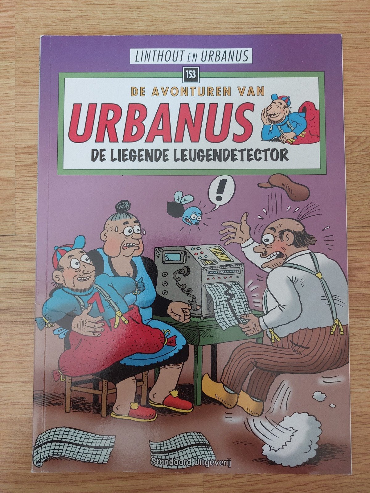 De Liegende Leugendetector - strip Urbanus, Boeken, Eén stripboek, Ophalen of Verzenden, Gelezen