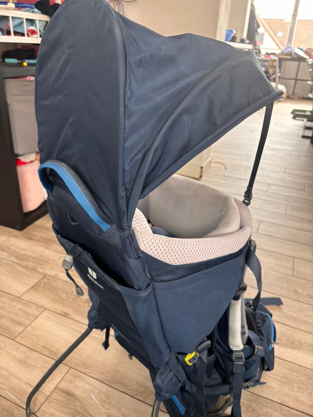 Deuter kid comfort, Kinderen en Baby's, Ophalen, Zo goed als nieuw, Rug, Draagzak