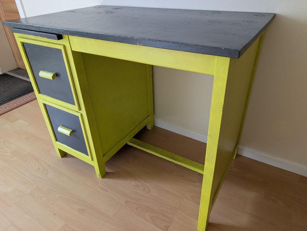 Bureau, Ophalen, Gebruikt, Schoolbureau, 100 cm