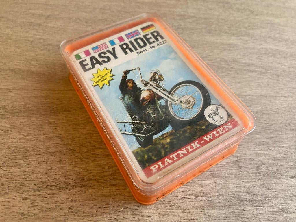 Vintage kwartet - Easy rider - Piatnik - Best.-Nr. 4222, Ophalen of Verzenden, Gebruikt, Piatnik