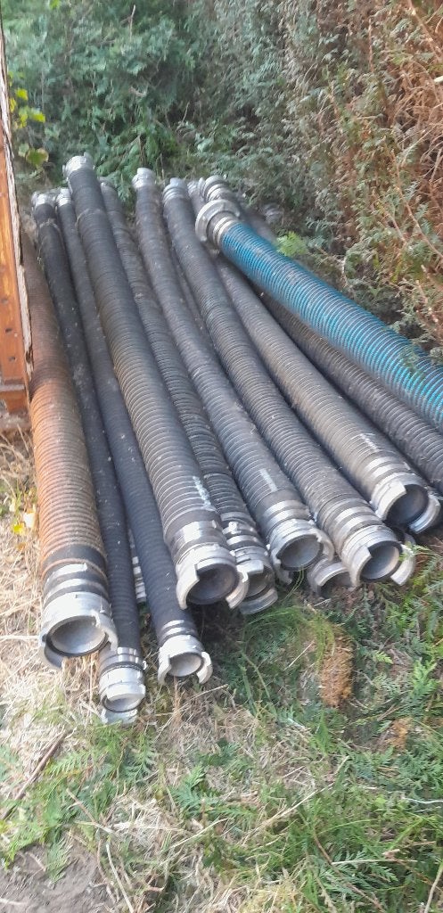Rubber darmen slangen 2.5m buiten diameter 125mm, Ophalen, 2 tot 4 meter, Zo goed als nieuw, Rechte buis