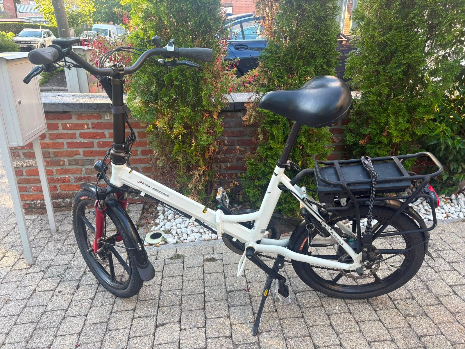 2 shinga electrische vouwfietsen, Ophalen, Zo goed als nieuw