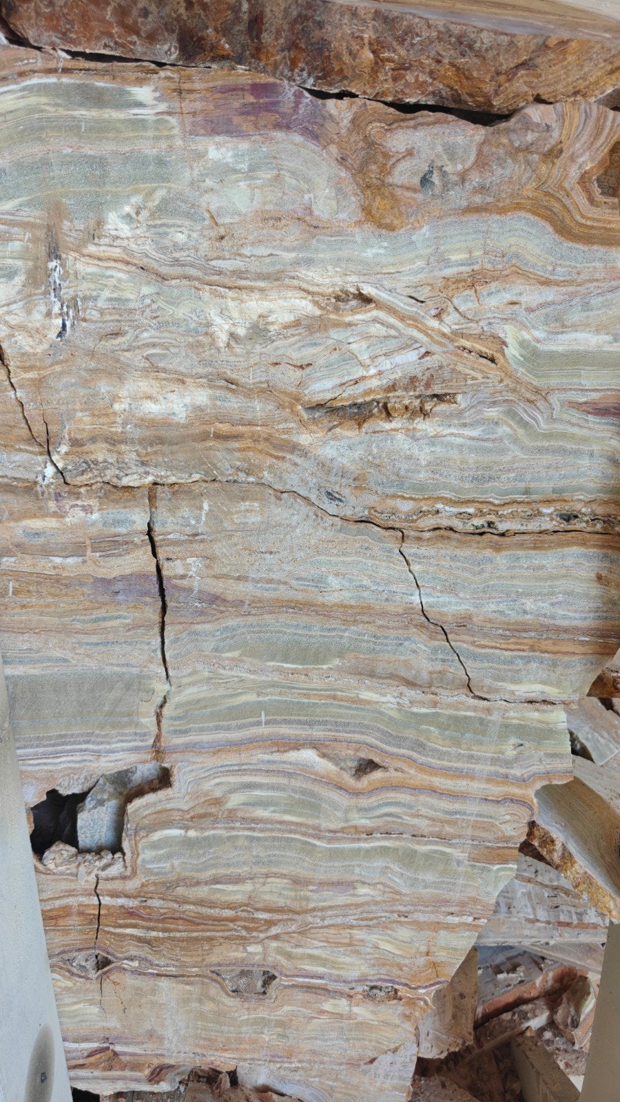 Flagstones Onyx kwartsiet, Ophalen of Verzenden