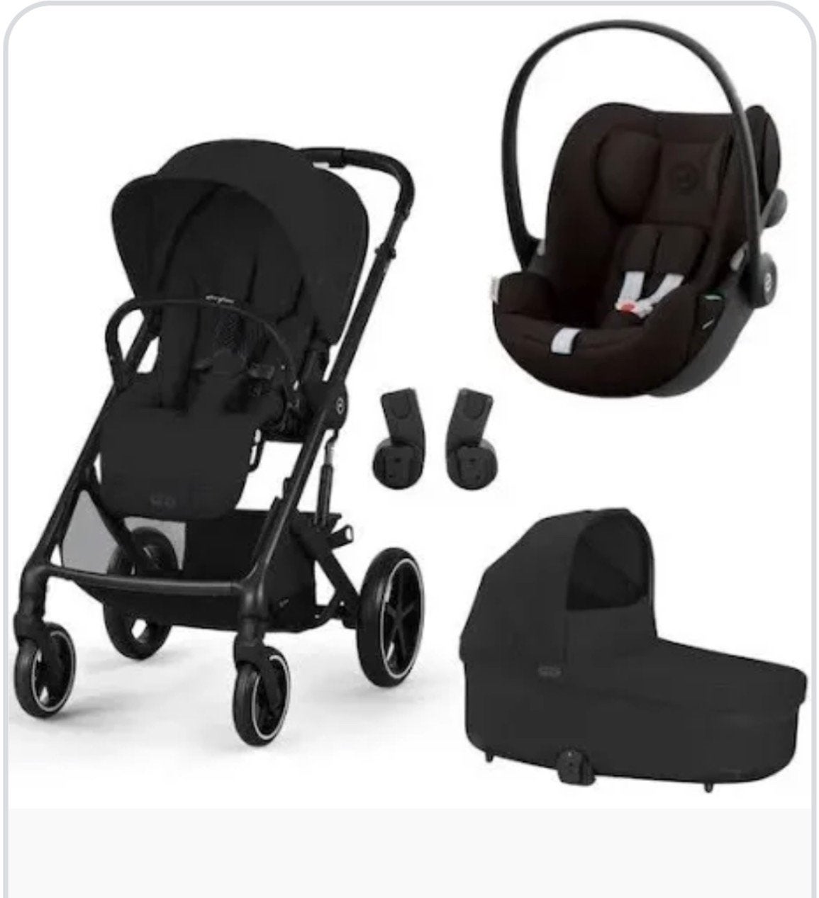 ✅Cybex 3 in 1 kinderwagen. Maxi Cose  Buggy Babybed, Ophalen, Zo goed als nieuw