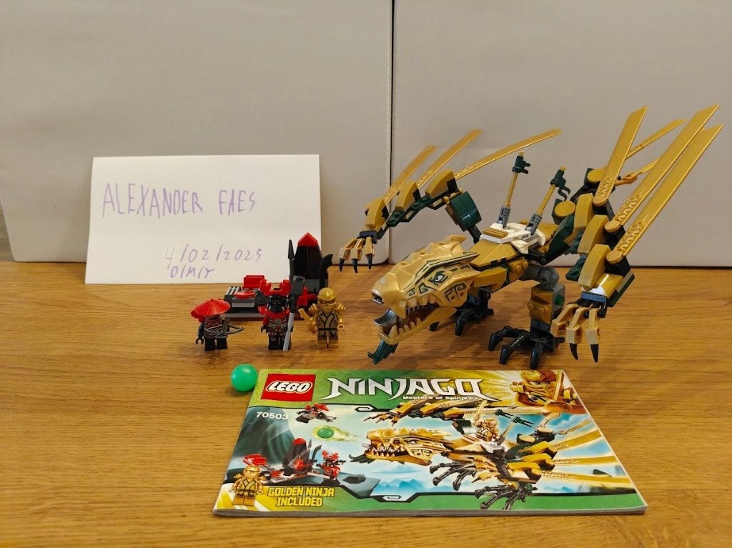 LEGO Ninjago The Golden Dragon 70503, Compleet, Gebruikt, Lego, Ophalen of Verzenden